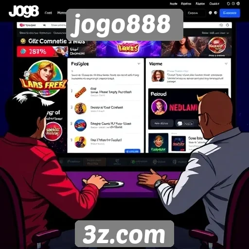 usuários comentam sobre a interface do jogo888